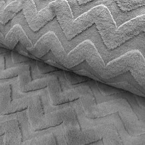 Fleece Abstract grey