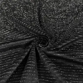 Zamat VELVET LUREX Stripe black