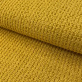 Svetrovina WAFFLE BIG KNIT ochre