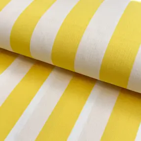 Dekoračná látka OUTDOOR PREMIUM Stripe yellow