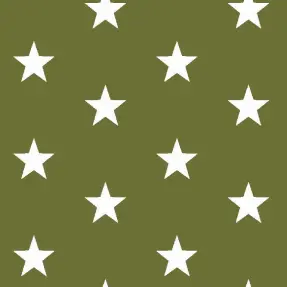 Bavlnená látka Stars green