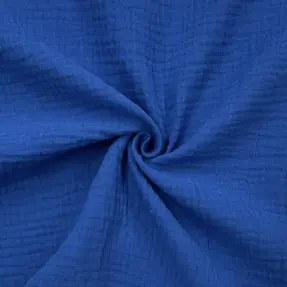 Dvojitá gázovina/mušelín cobalt ORGANIC