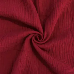 Dvojitá gázovina/mušelín red ORGANIC