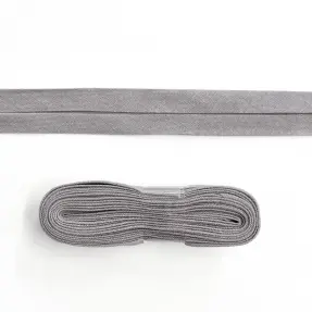 Lemovací prúžok bavlna - 3 m light grey