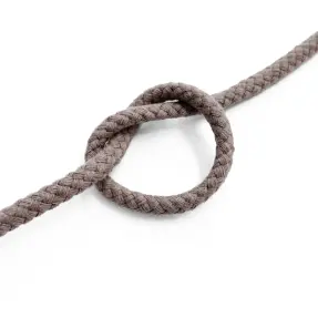 Bavlnená šnúra 5 mm mauve