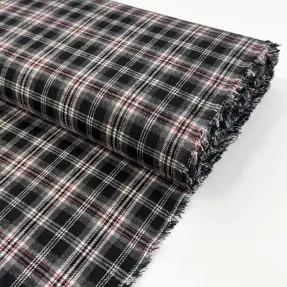Scottish Check YARN DYED BRUSHED design A