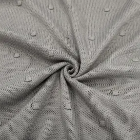 Svetrovina BIG KNIT DOT grey